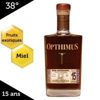 Opthimus 15 ans – rhum dominicain – 38%