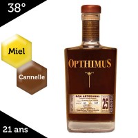Opthimus 25 ans – rhum dominicain – 38%