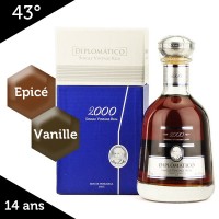 Diplomatico Single Vintage – 2000 – Rhum du Vénézuela – 43%